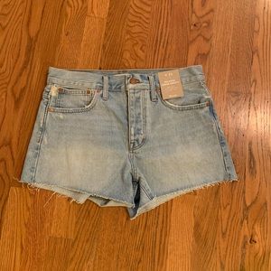 Madewell Relaxed Denim shorts NWT